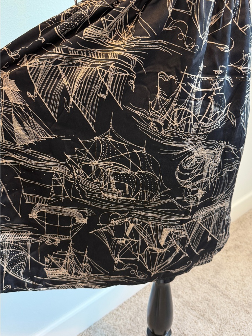 Voom by Joy Han Black One-Shoulder Print Mini Dress - Picture 5 of 12